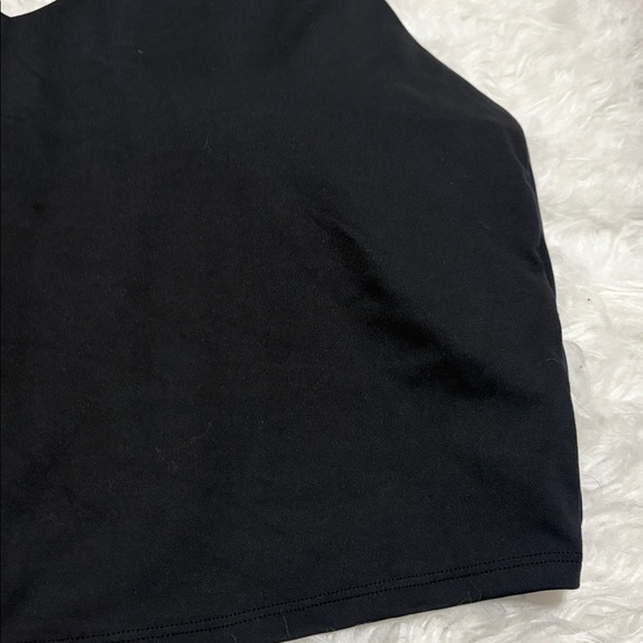 NWT All In Motion Black Flex V-Neck Cropped Sports Bra Size 3X - Picture 5 of 16